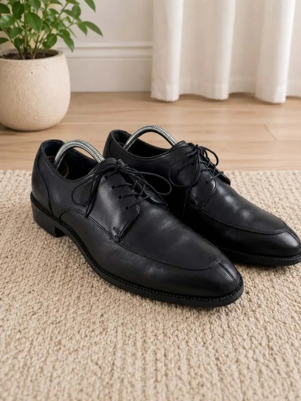 Cole Haan Lenox Hill Grand.OS Split Toe Oxford Black Leather Shoes Men’s 9M
